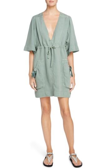 Women's Isabel Marant Etoile Wendell Shift Dress Us / 34 Fr - Green