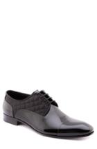 Men's Jared Lang Dean Cap Toe Derby Eu - Black