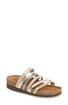 Women's Naot Prescott Sandal Us / 39eu - Metallic