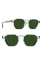 Men's Raen Aren 50mm Sunglasses - Fog Crystal/ Bottle Green