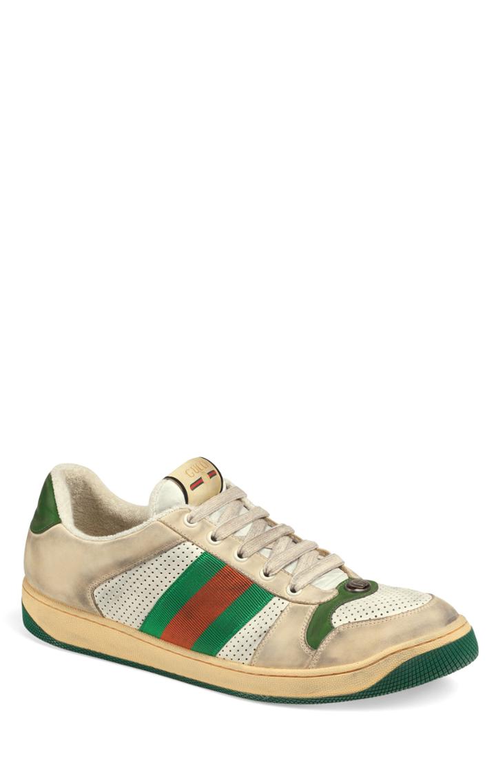 Men's Gucci Virtus Low Top Sneaker .5us / 6.5uk - Green