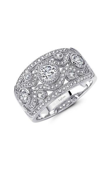 Women's Lafonn Classic Wide Band Ring