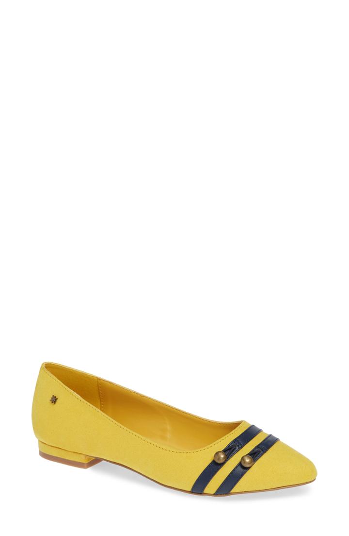 Women's Callisto Bookstore Flat .5 M - Yellow