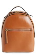 Emperia Brook Faux Leather Backpack - Brown