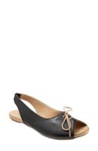 Women's Bueno Keely Slingback Tie Sandal .5-6us / 36eu - Black