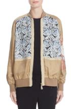 Women's N?21 Lace Inset Bomber