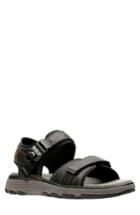 Men's Clarks Originals Un Trek Part Sport Sandal M - Black