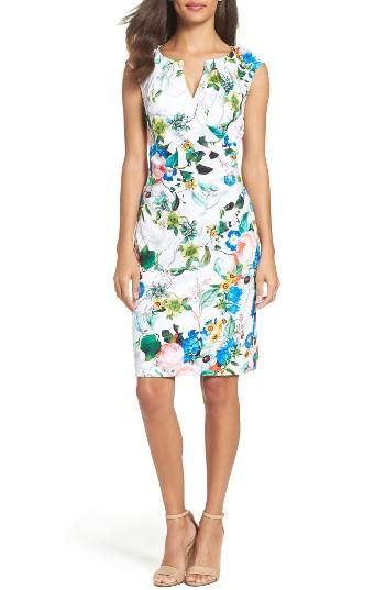 Women's Adrianna Papell Sheath Dress - Ivory