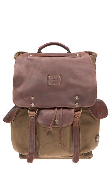 Men's Will Leather Goods 'lennon' Backpack - Beige