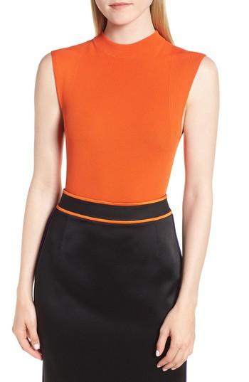 Women's Boss Fasmine Knit Shell - Orange
