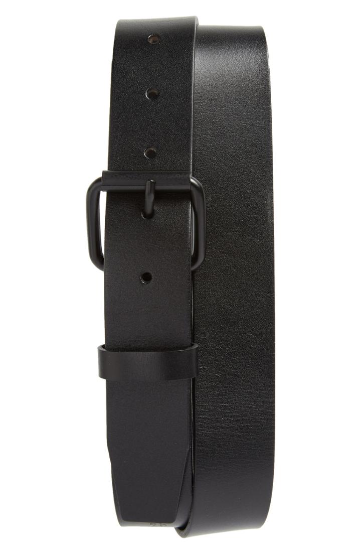 Men's Saturdays Nyc Rockaway Leather Belt