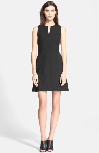Women's Theory 'miyani' Stretch Wool Fit & Flare Dress