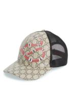 Men's Gucci Snake Print Baseball Cap -