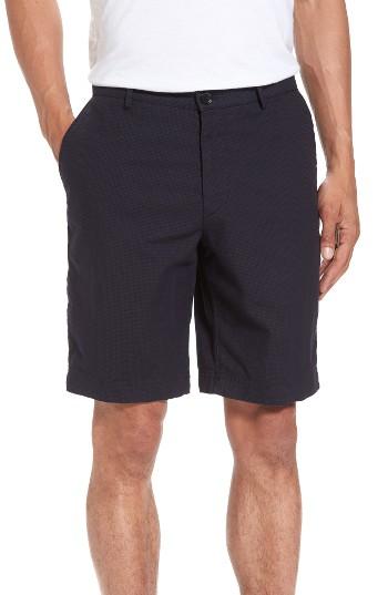 Men's Boss Crigan Pattern Shorts - Blue