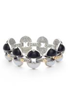 Women's Konstantino Etched Silver & Agate Bracelet