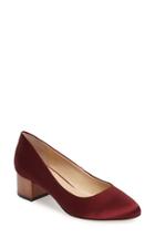 Women's Imagine By Vince Camuto Helsh Block Heel Pump M - Red