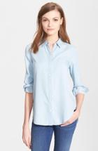 Women's Ayr 'the Clean' Shirt - Blue