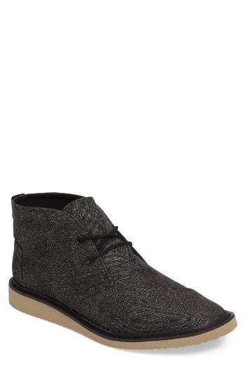 Men's Toms 'mateo' Chukka Boot .5 M - Black