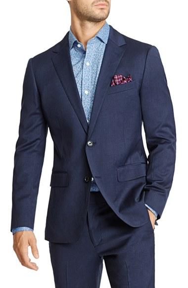 Men's Bonobos Trim Fit Stretch Wool Blazer