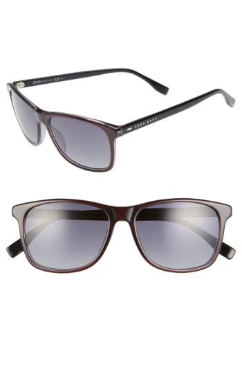 Men's Boss '0634/s' 55mm Sunglasses - Gray Black