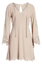 Women's Astr The Label Fern Fit & Flare Dress - Pink