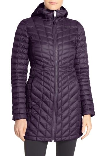 Women's The North Face Thermoball(tm) Primaloft Hooded Parka - Purple