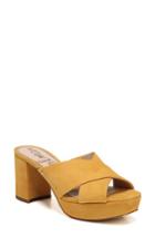 Women's Sam Edelman Jayne Sandal M - Yellow