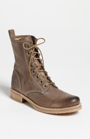 Women's Frye 'veronica Combat' Boot .5 M - Grey