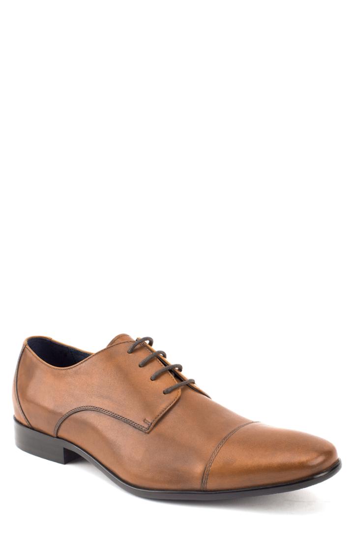 Men's Rush By Gordon Rush Brent Cap Toe Derby M - Brown