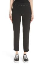 Women's Emporio Armani Studded Pants Us / 40 It - Black