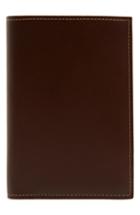 Nordstrom Wyatt Leather Passport Case - Brown
