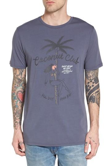 Men's Globe Club Graphic T-shirt - Blue