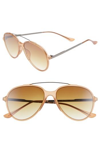 Women's Bp. 55mm Aviator Sunglasses - Brown