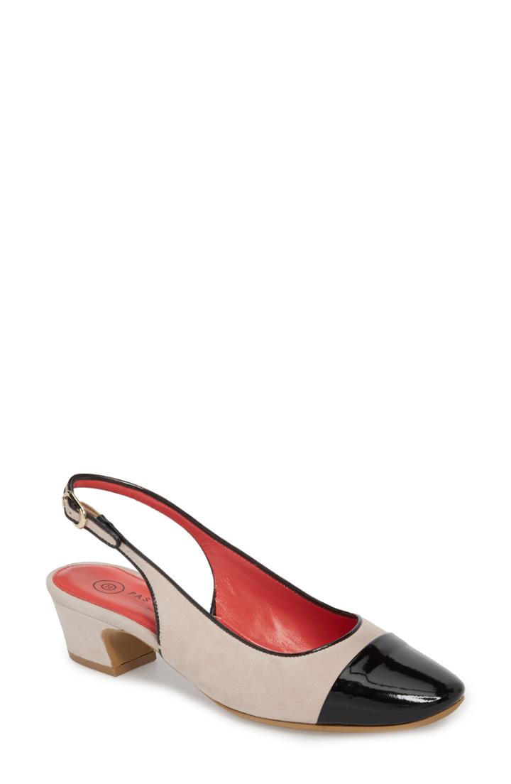 Women's Pas De Rouge Eloe Slingback Pump .5us / 40.5eu - Brown