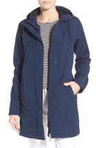 Women's Ilse Jacobsen Hooded Raincoat - Blue