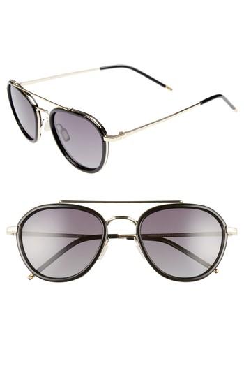 Men's Prive Revaux The Connoisseur 53mm Polarized Sunglasses - Black