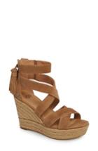 Women's Ugg Raquel Platform Wedge Sandal M - Brown