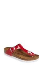 Women's Birkenstock 'gizeh' Sandal -5.5us / 36eu D - Red
