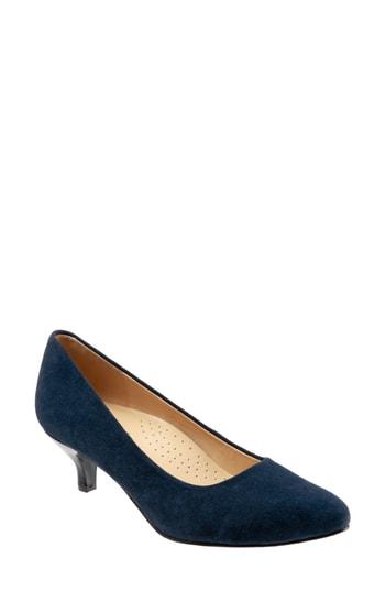 Women's Trotters Kiera Pump M - Blue