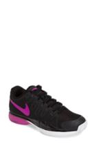 Women's Nike 'zoom Vapor 9.5 Tour' Tennis Shoe .5 M - Black