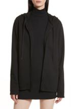 Women's Helmut Lang Re-edition Stud Collar Hoodie