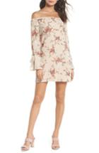 Women's Ali & Jay It's Love Floral Off The Shoulder Shift Dress - Ivory