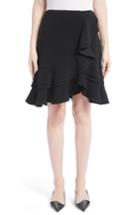 Women's Proenza Schouler Ruffle Stretch Cady Skirt - Black
