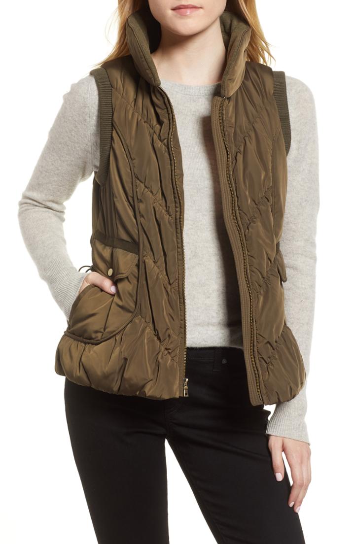 Women's Gallery Packable Pillow Collar Vest