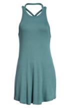 Women's Rvca Linked Racerback Tank Dress - Green