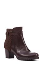Women's Geox Lise 14 Amphibiox Water Resistant Ankle Boot Us / 35eu - Brown