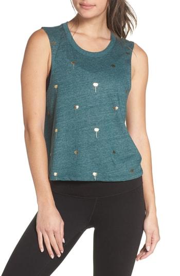 Women's Spiritual Gangster Mini Lotus Crop Tank