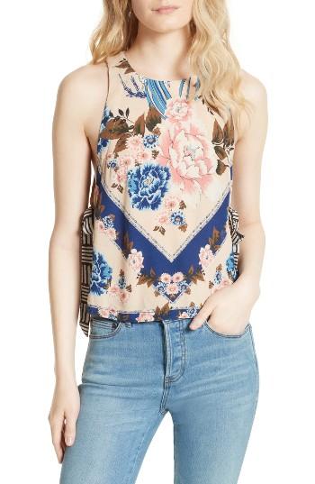 Women's Free People This Sweet Love Floral Print Tank - Pink