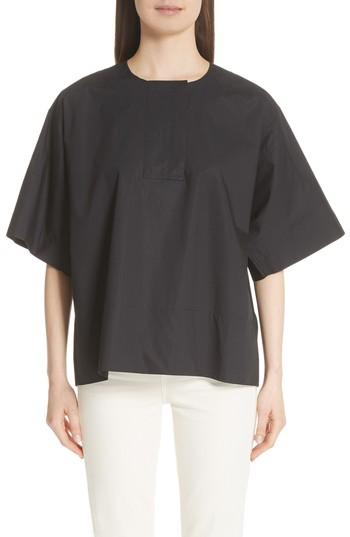 Women's Acne Studios Lhena Boxy Top Us / 32 Eu - Black