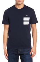 Men's Lacoste Stripe Pocket Cotton T-shirt